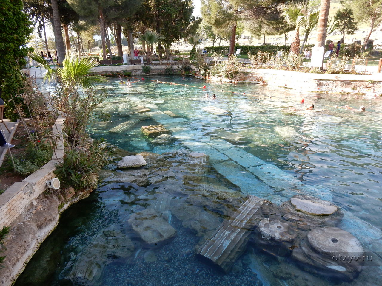 Турция фото бассейн клеопатры