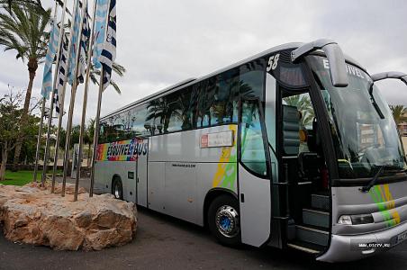 Бесплатный автобус в Лас Америкас