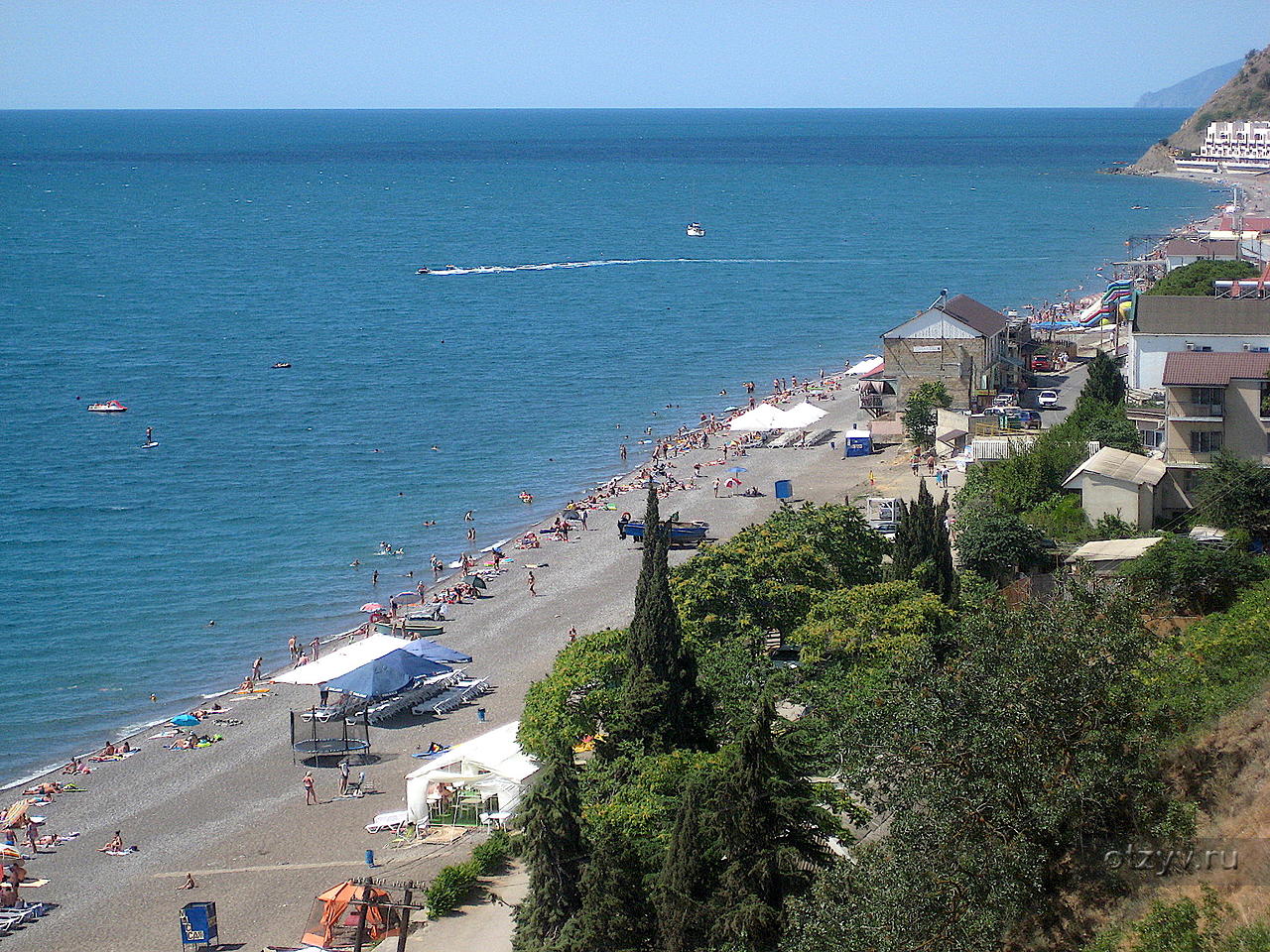 Центральный пляж п. Рыбачье