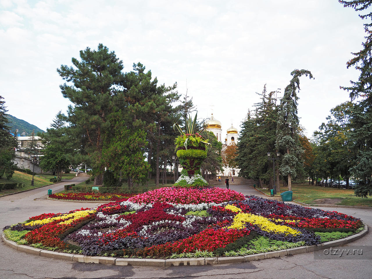 Парк цветник в Пятигорске