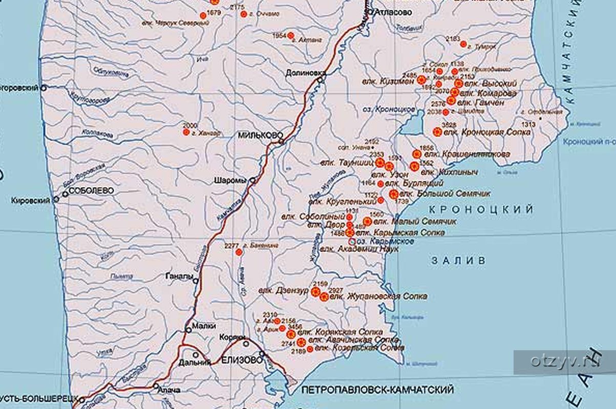 Где находится петропавловск. Вулкан Карымская сопка на карте России. Действующие вулканы Камчатки на карте. Вулкан Шивелуч на Камчатке на карте России. Вулканы Петропавловска Камчатского на карте.