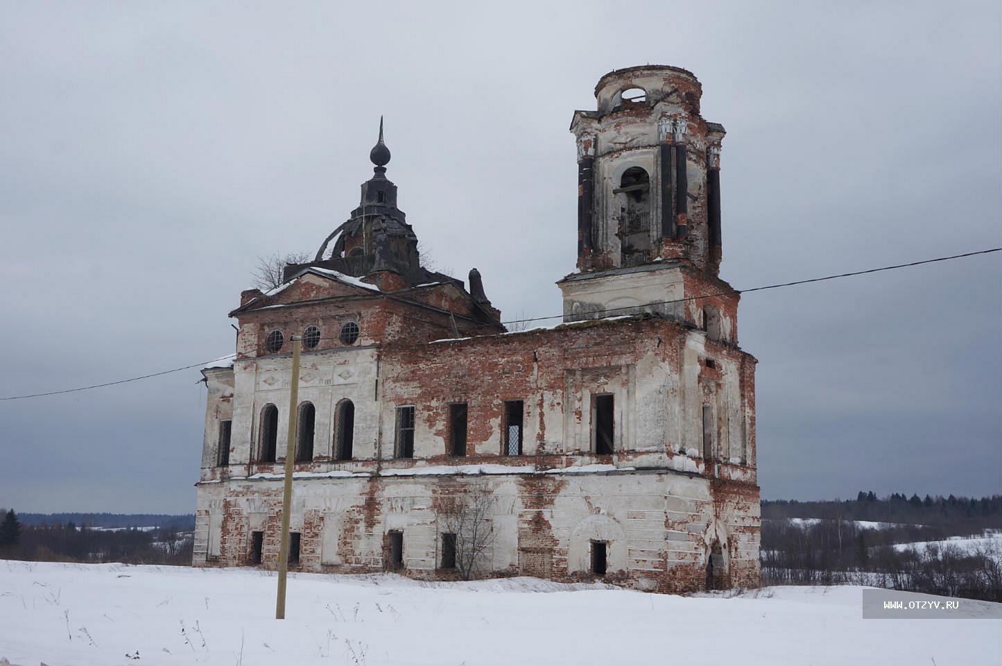 Погода тотьма царева тотемский. Церковь Воскресения Христова в Тотьме. Тотьма Вологодская область разрушенный храм.