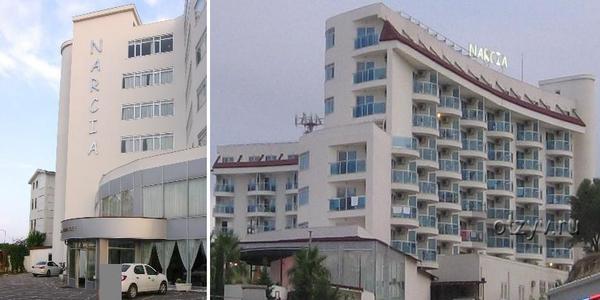 Narcia resort 5 карта отеля