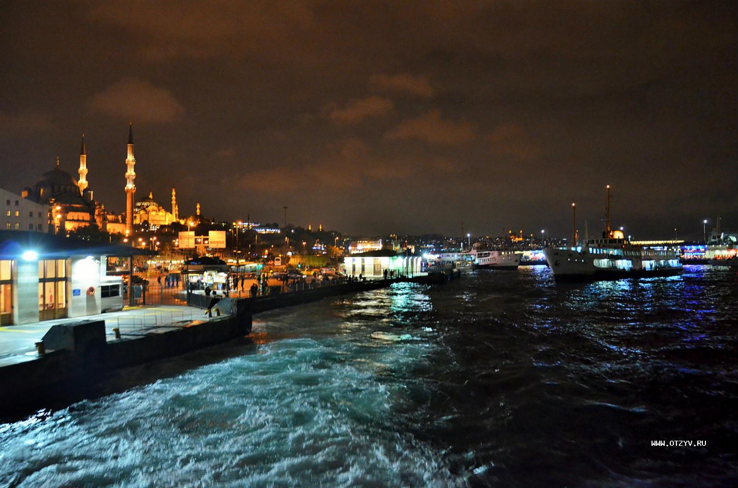 Стамбул Босфор осень фото
