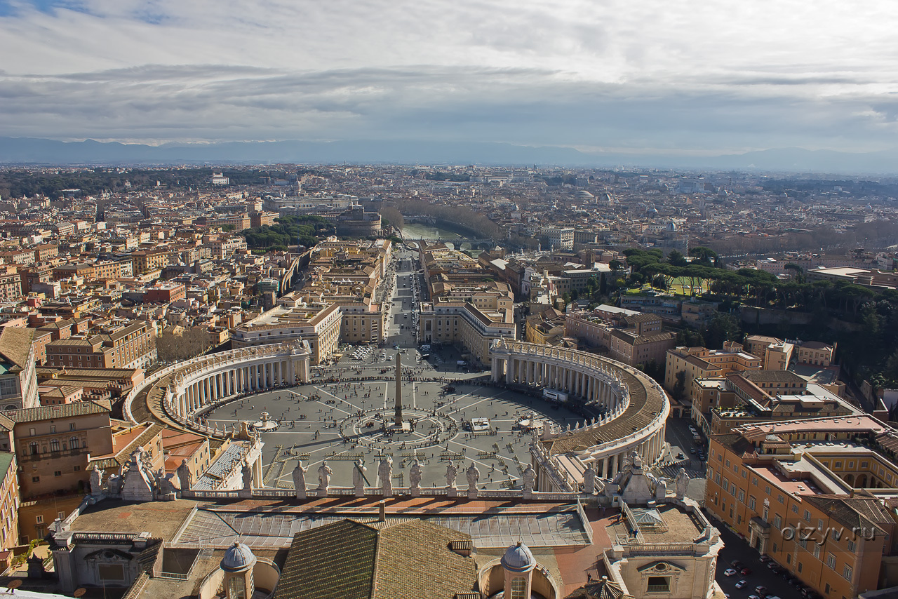 Смотровая площадка Святого Петра в Ватикане