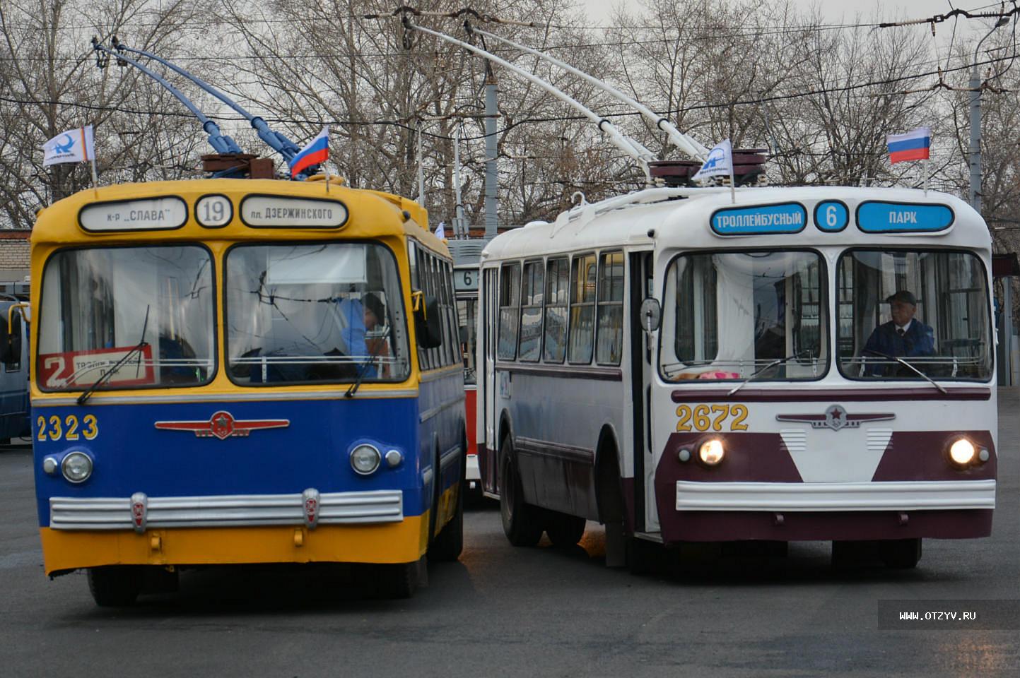 старые троллейбусы в москве