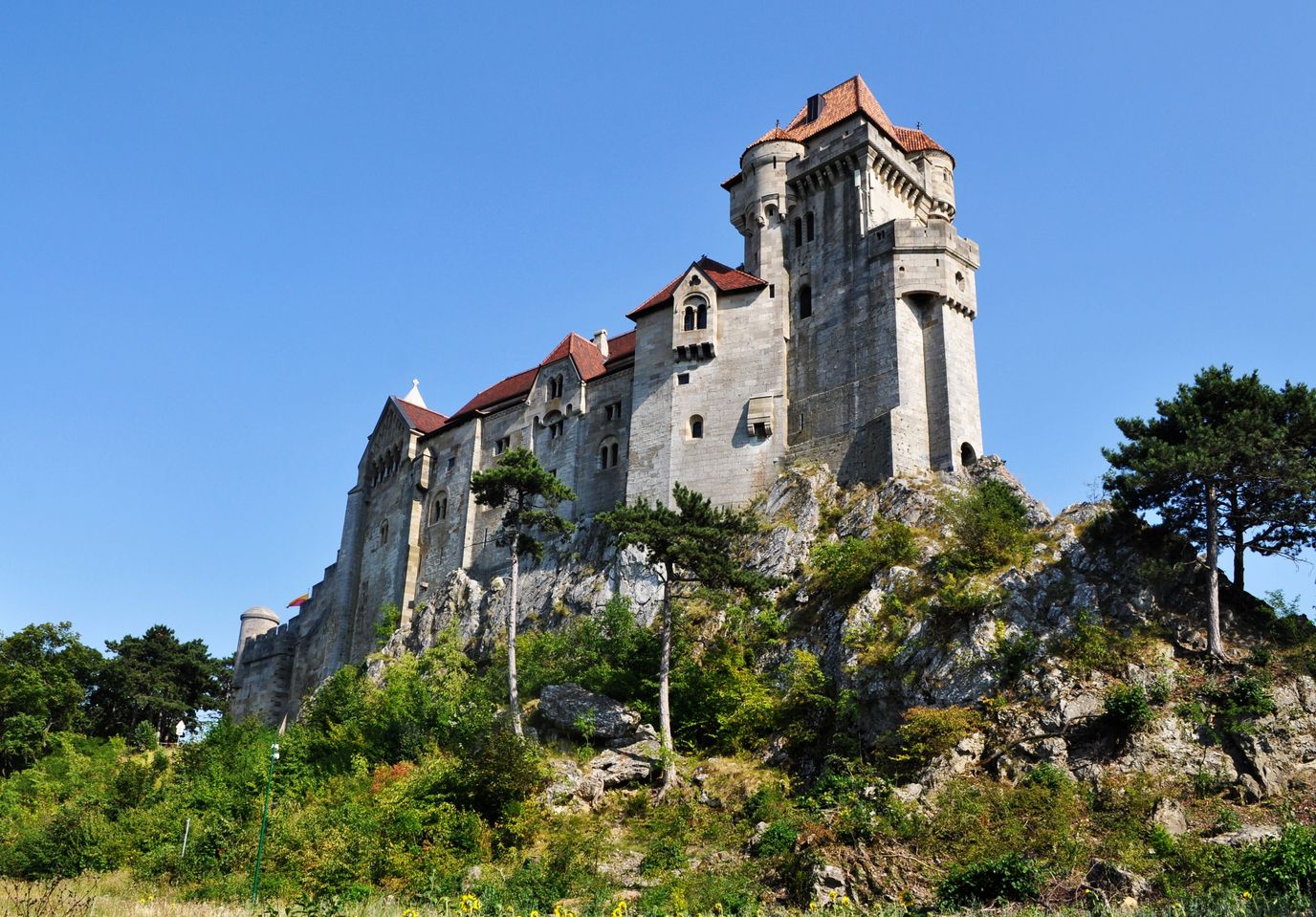 Замок Лихтенштейн Австрия