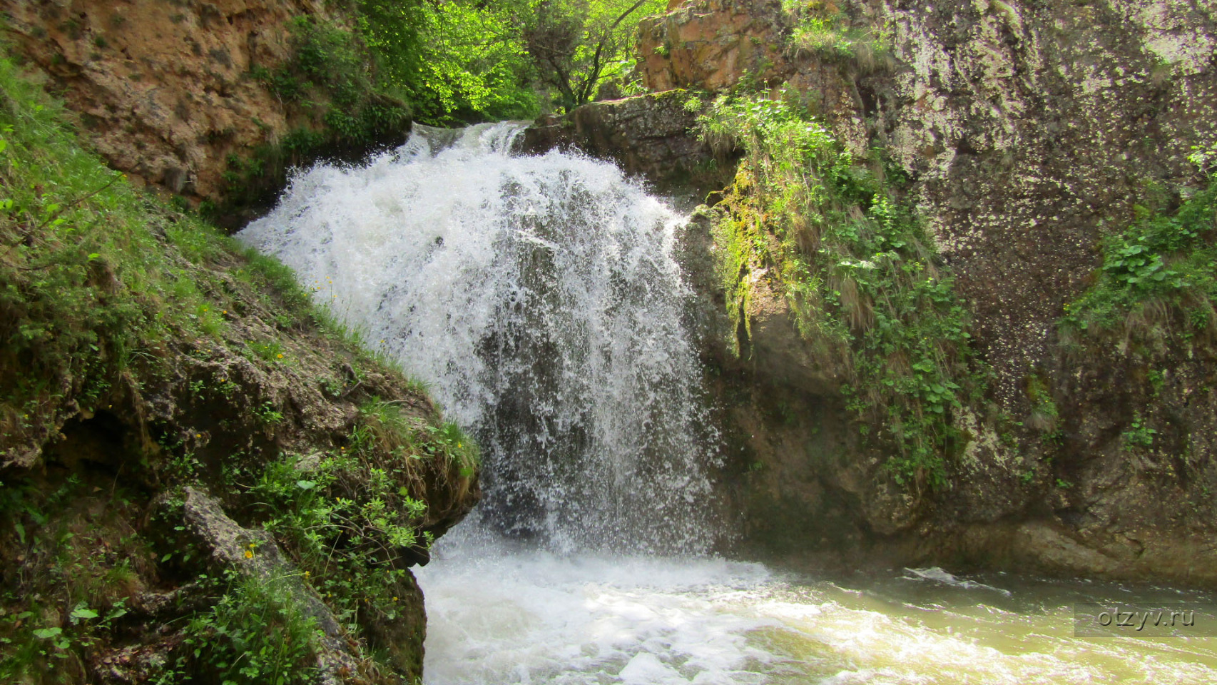 Жемчужный водопад Кисловодск