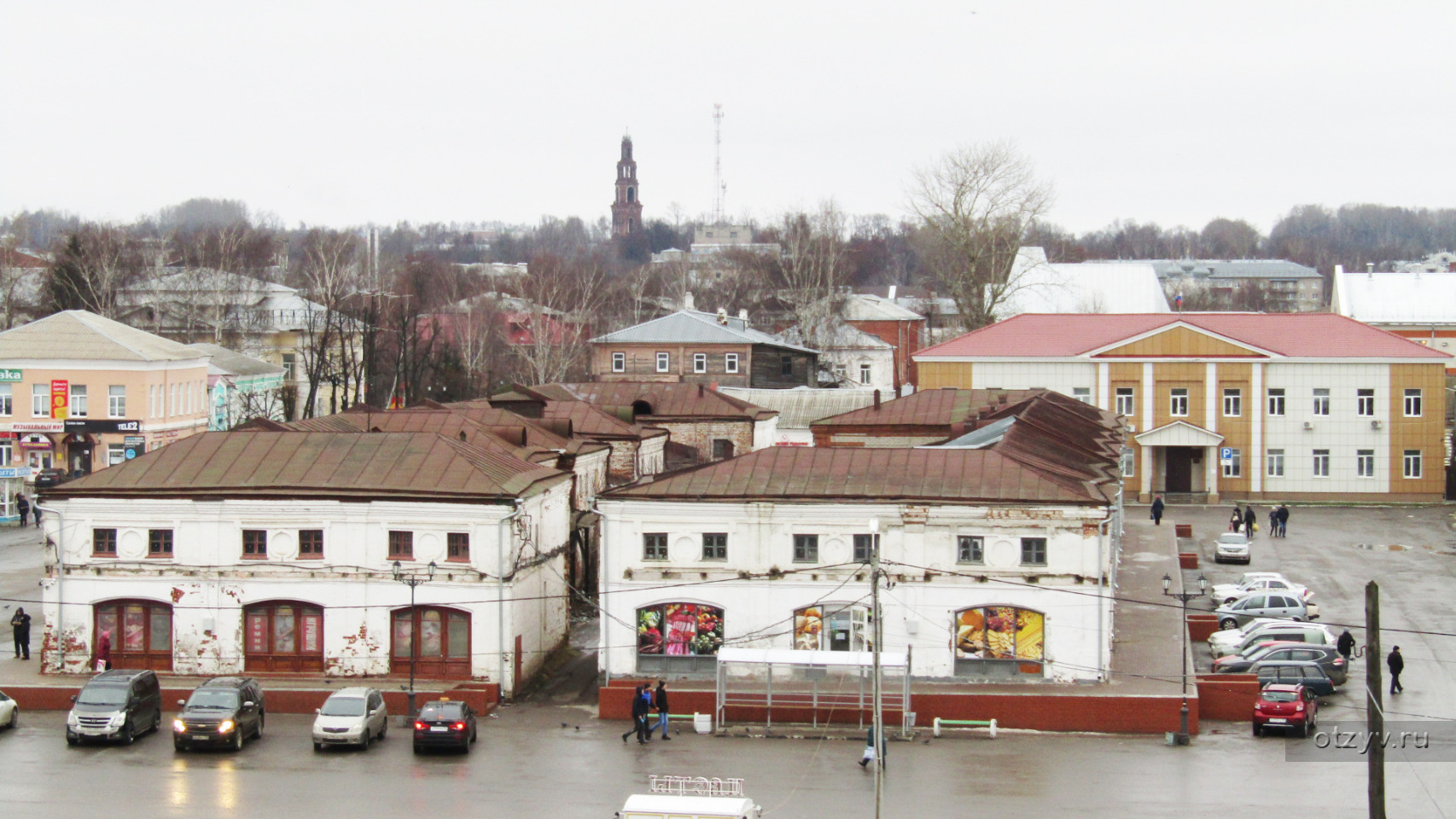 Юрьев польский центр. Юрьев-польский центр города. Юрьев-польский ряды. Торговые ряды Юрьев польский.