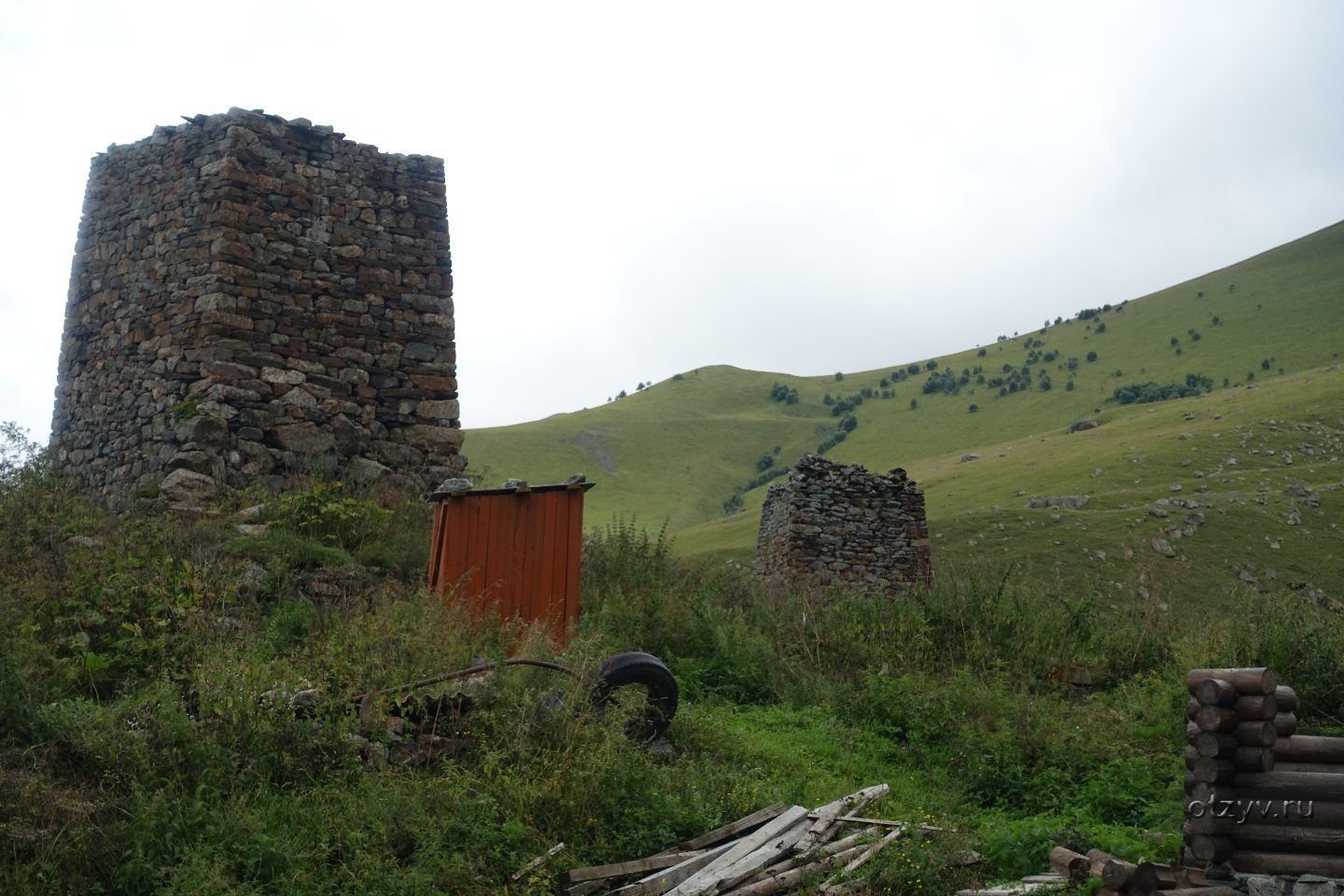 Тагаурское ущелье в Северной Осетии