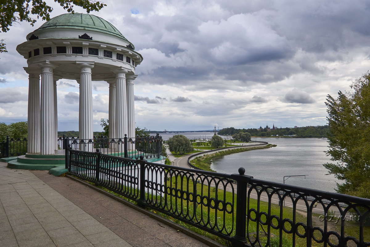 Волжская набережная в ярославле фото