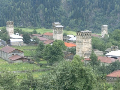  Оборонительные башни в Сванети