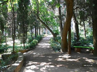 парк санатория Карасан