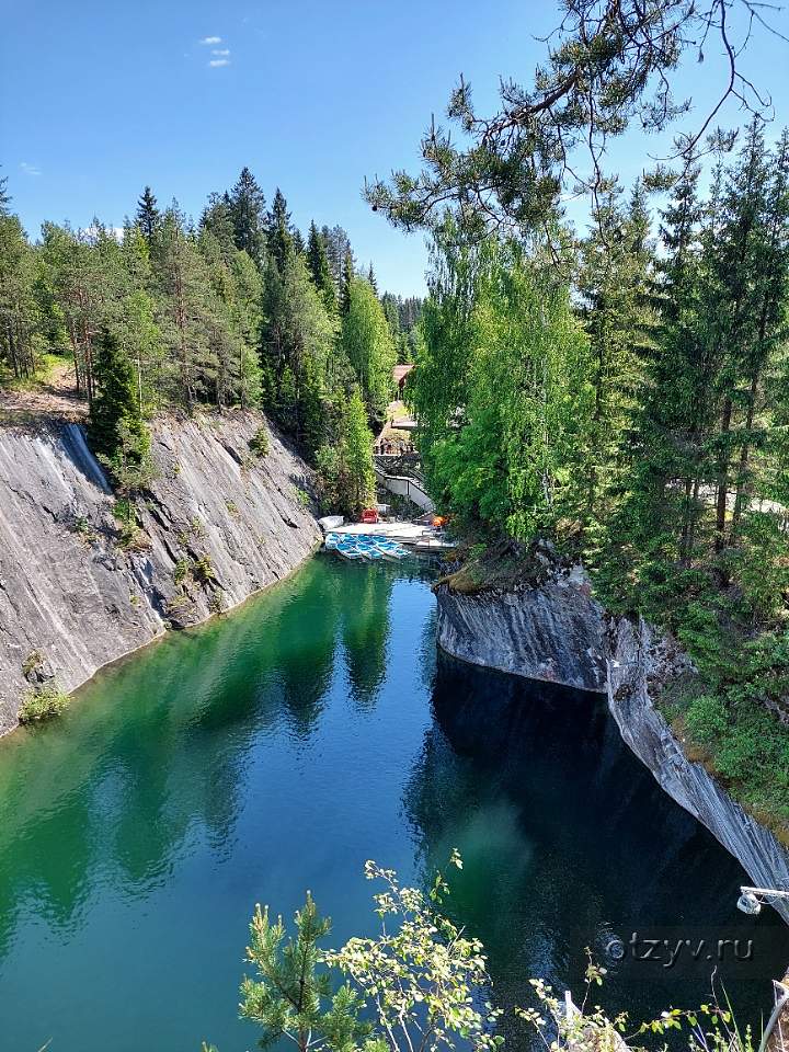 Сортавала горный парк Рускеала ретро