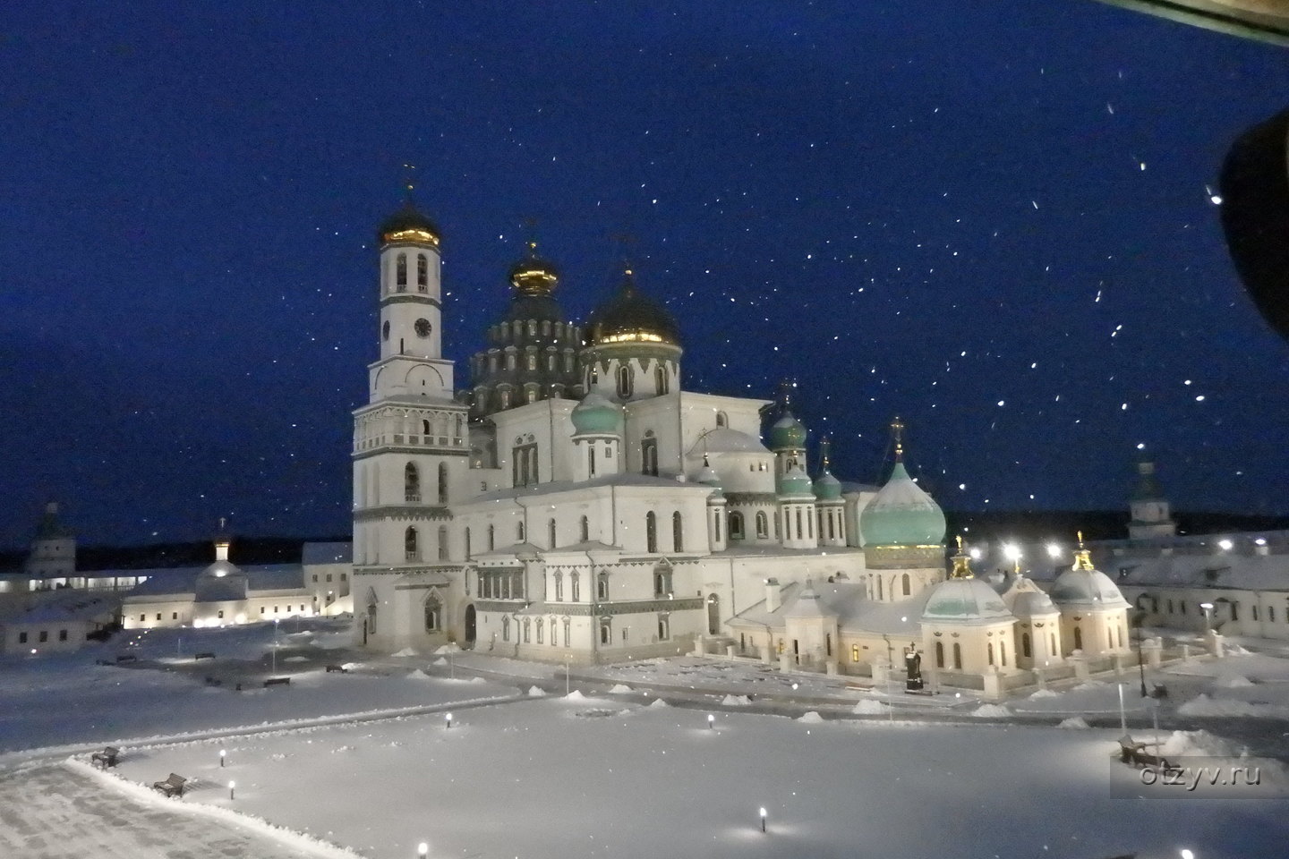 Новоиерусалимский монастырь Истра зима