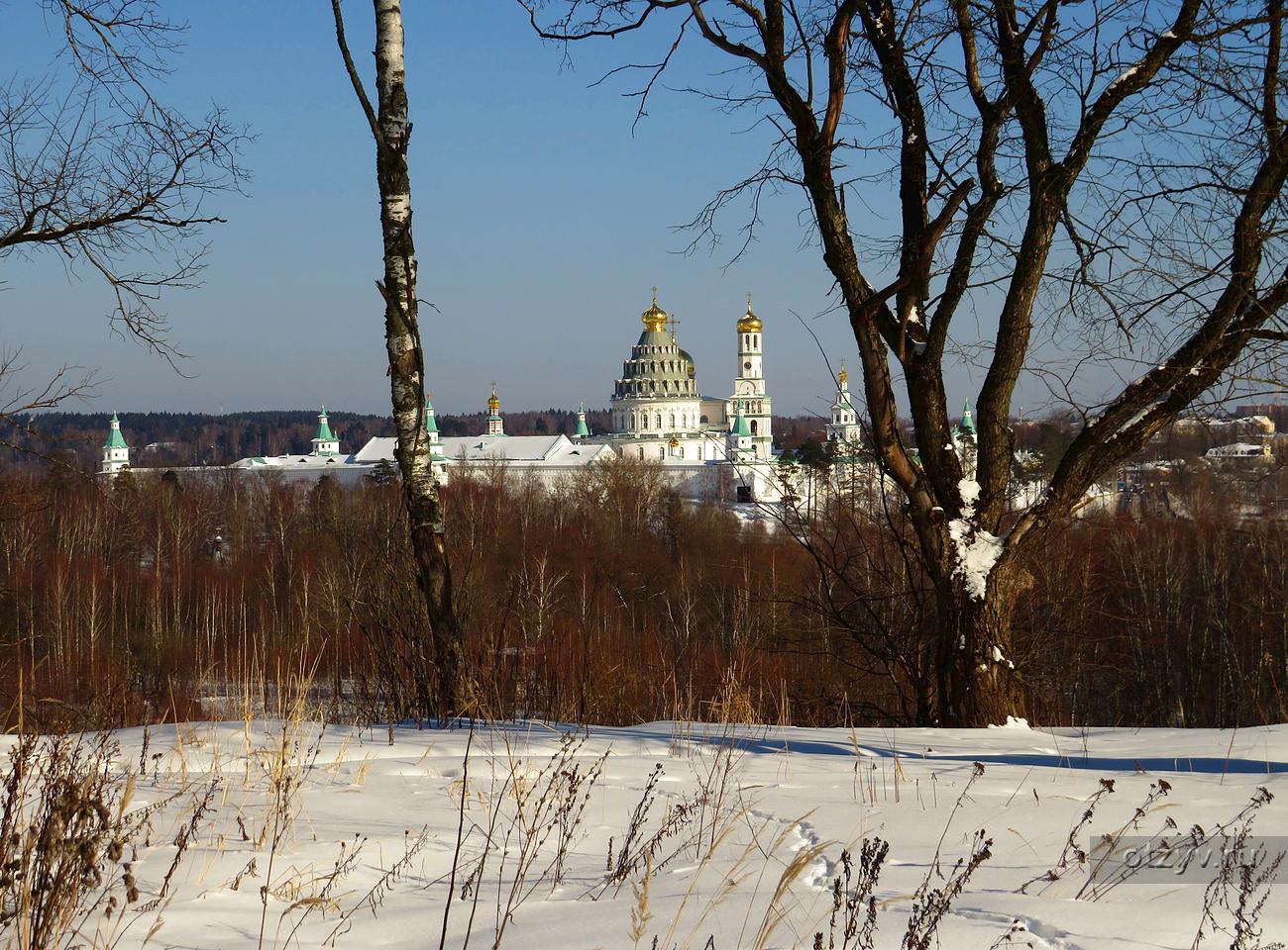 солнце зимой в москве