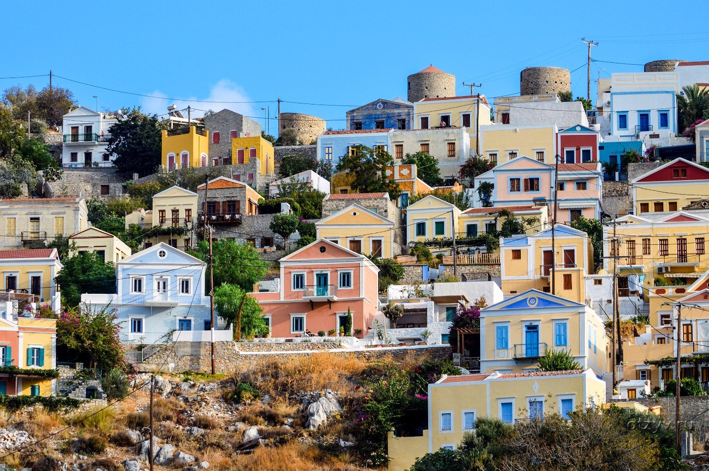 остров сими греция достопримечательности