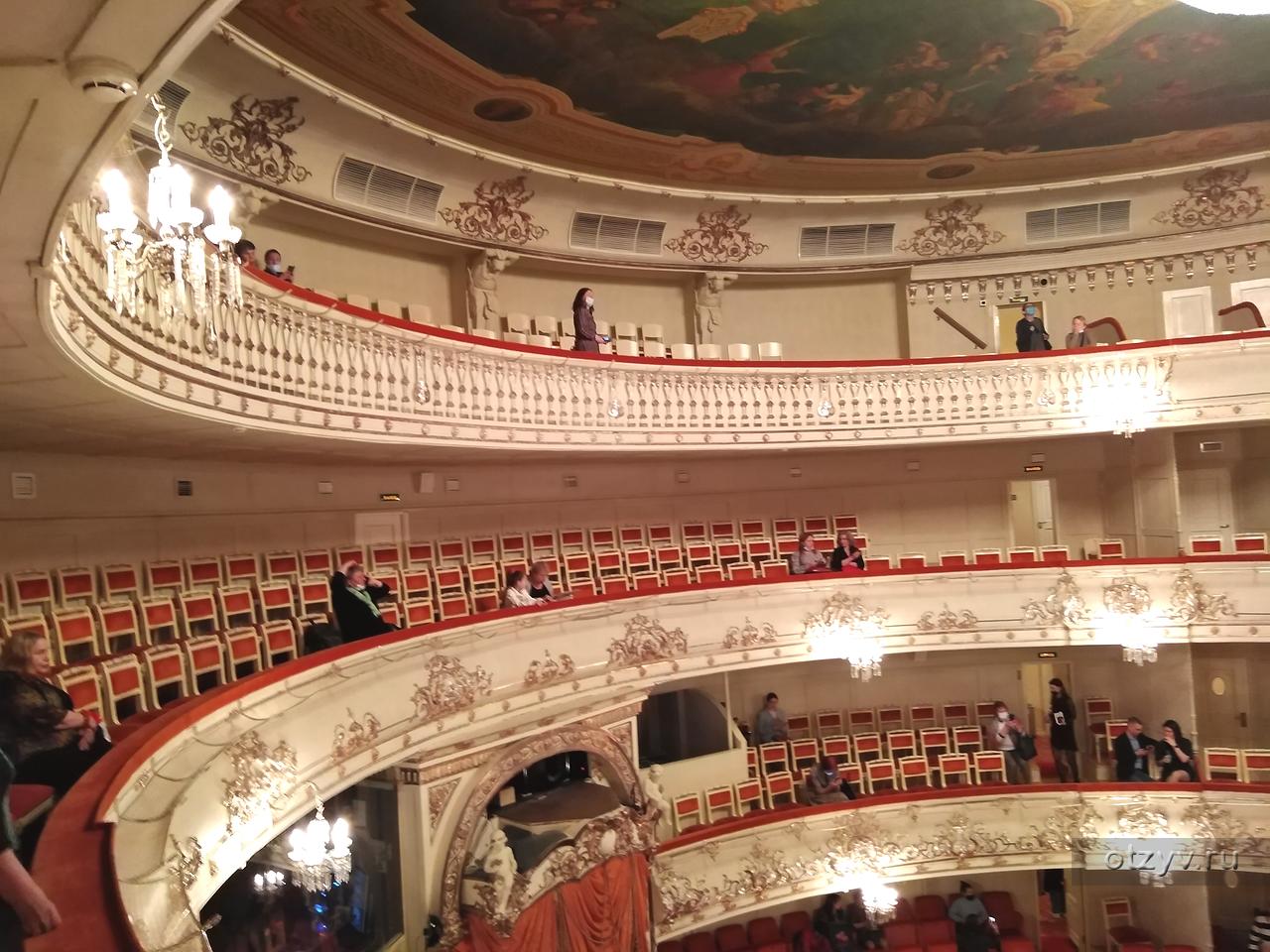 михайловский театр вид с 2 яруса