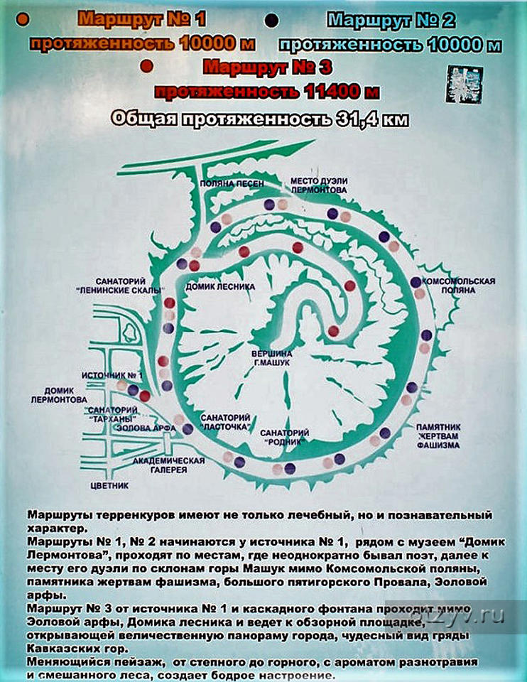 Карта кисловодск проспект ленина