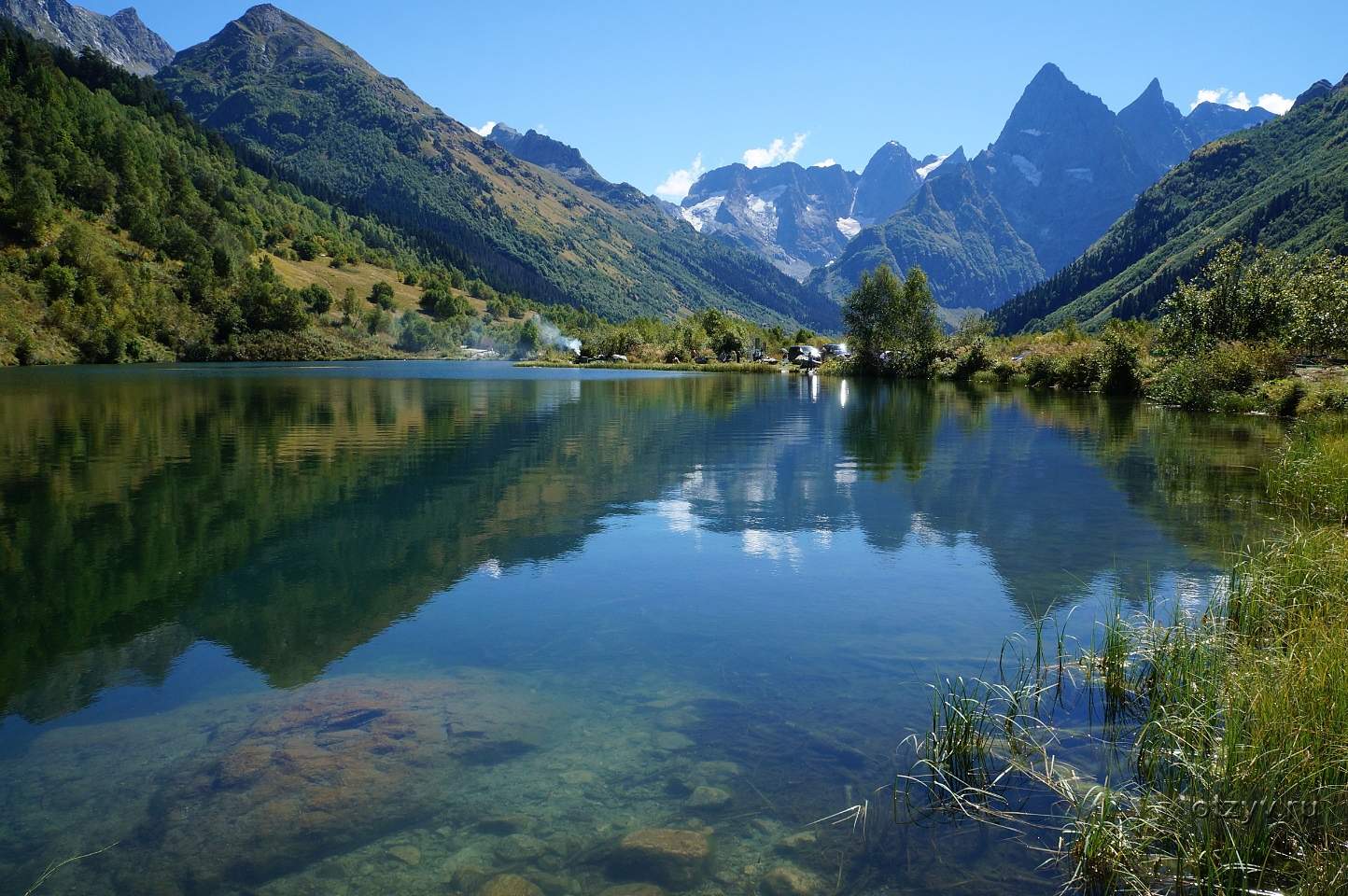 Озеро туманлы кель в домбае фото Магия гор Северного Кавказа. Домбай. Кисловодск. Пятигорск - рассказ от 29.10.20