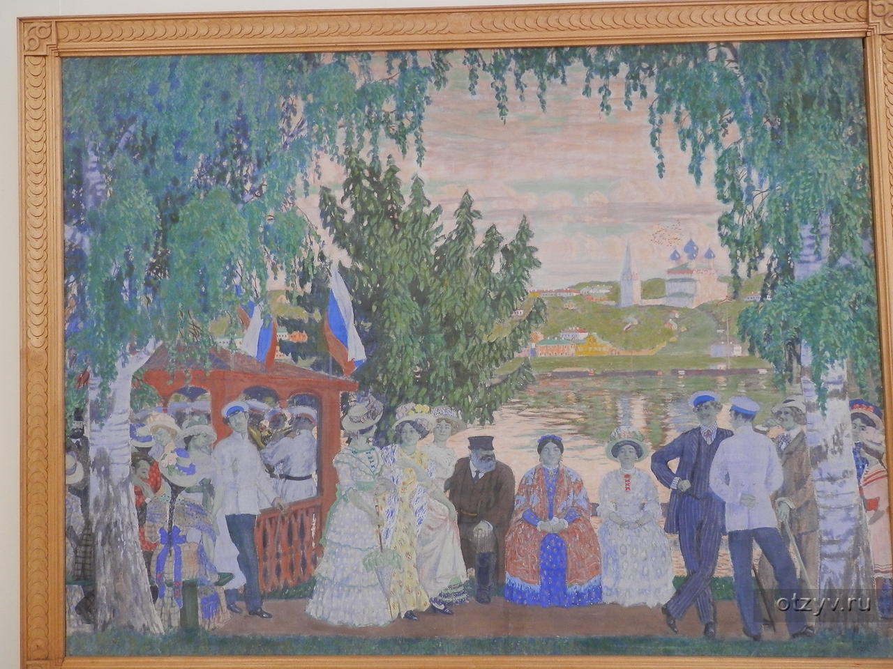Матрос и милая кустодиев картина