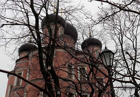 а в донском монастыре слова