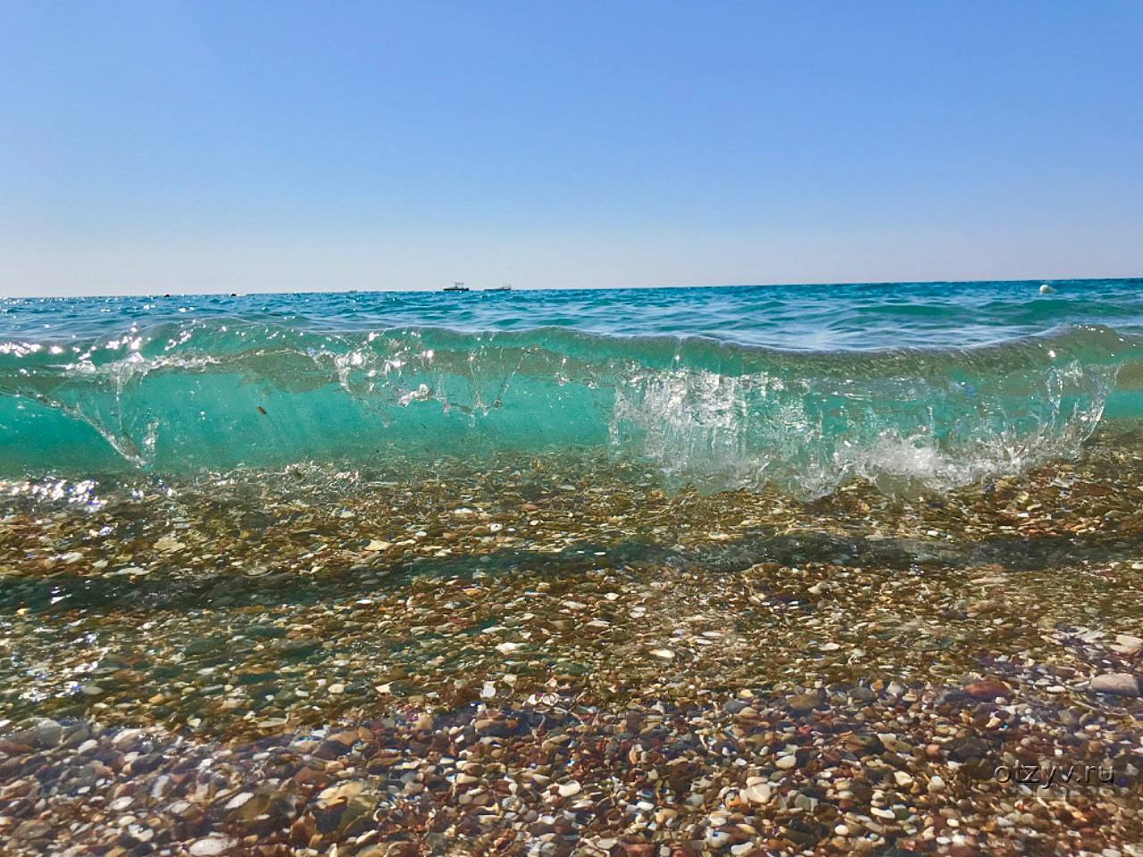 Вода в море сиде турция