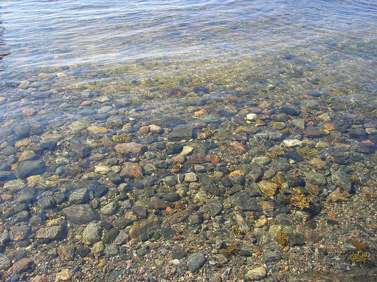 белое море под водой