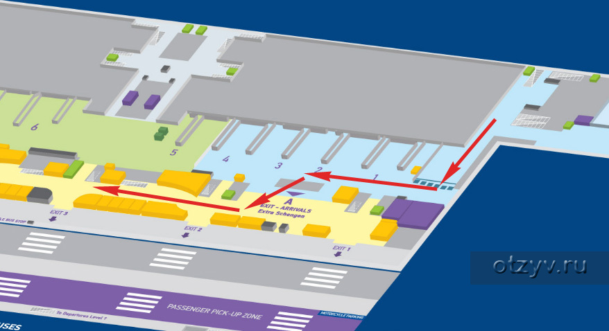 Аэропорт афины схема терминалов на русском