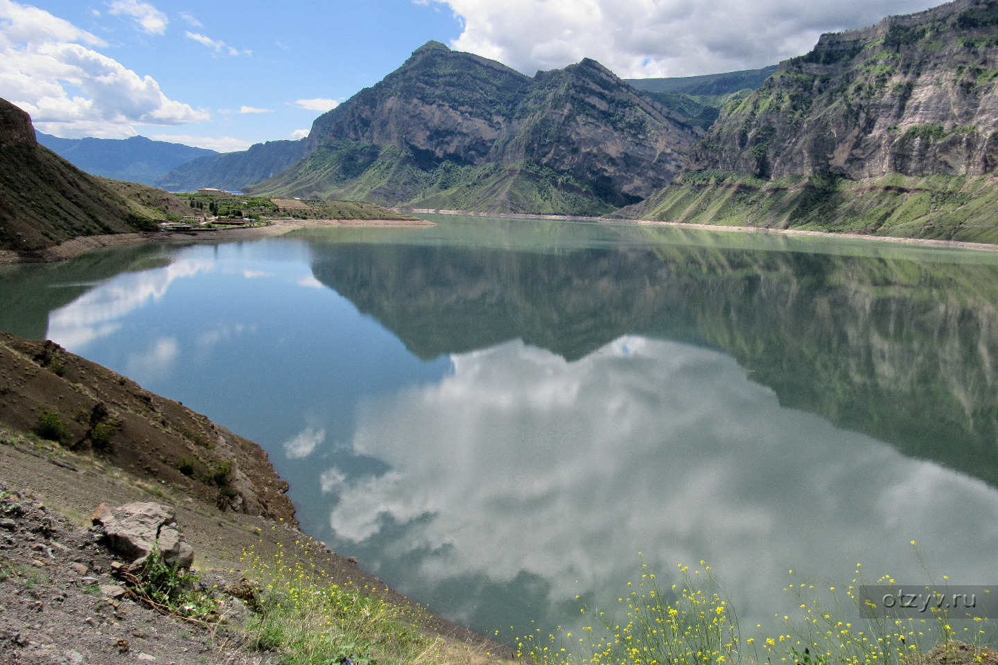 Гергебильское водохранилище Дагестан