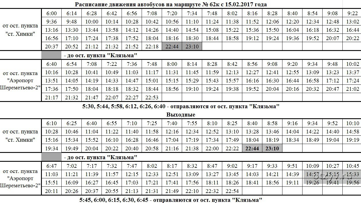 Карта автобусов химки