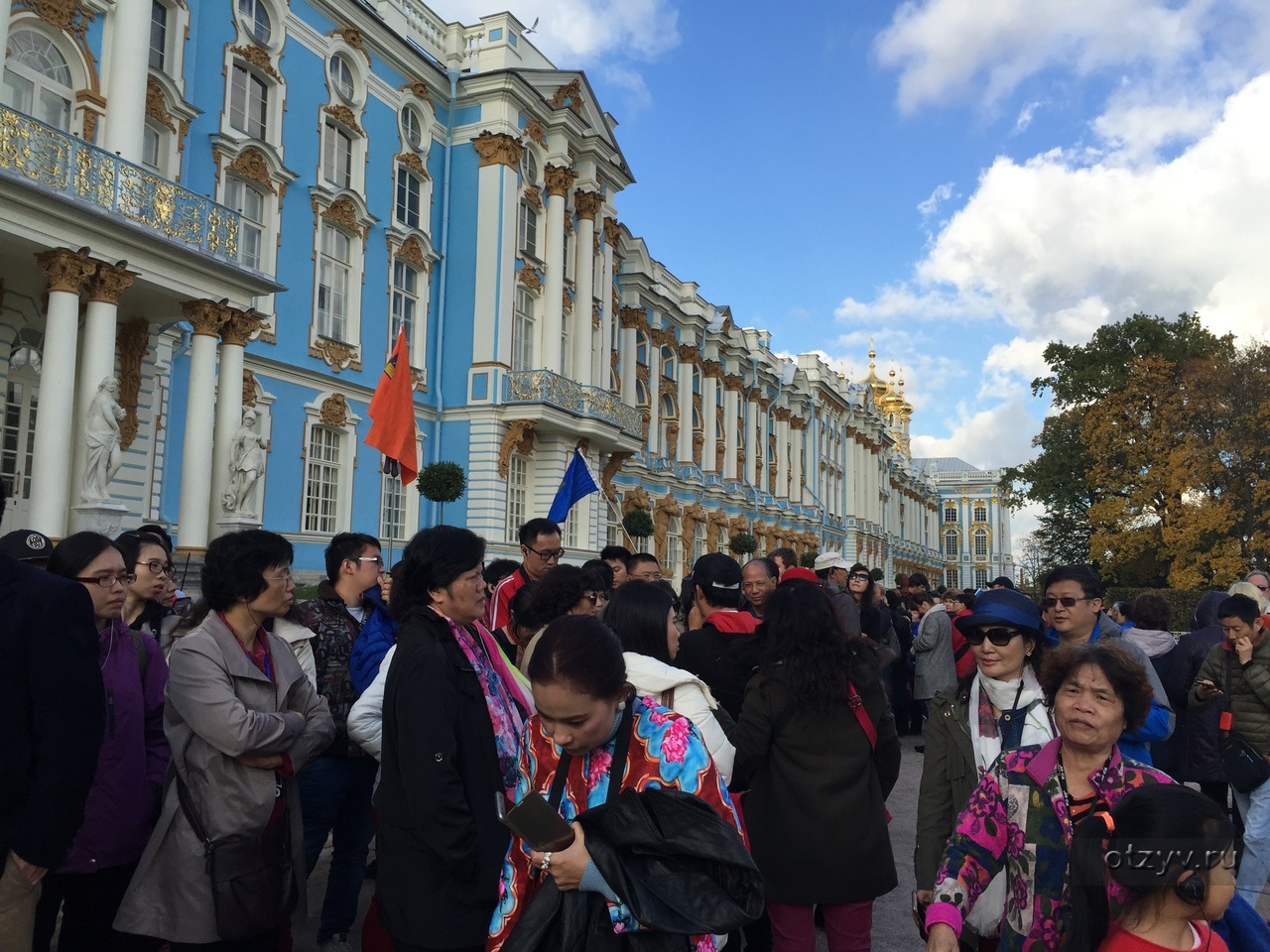 Очередь в Екатерининский дворец