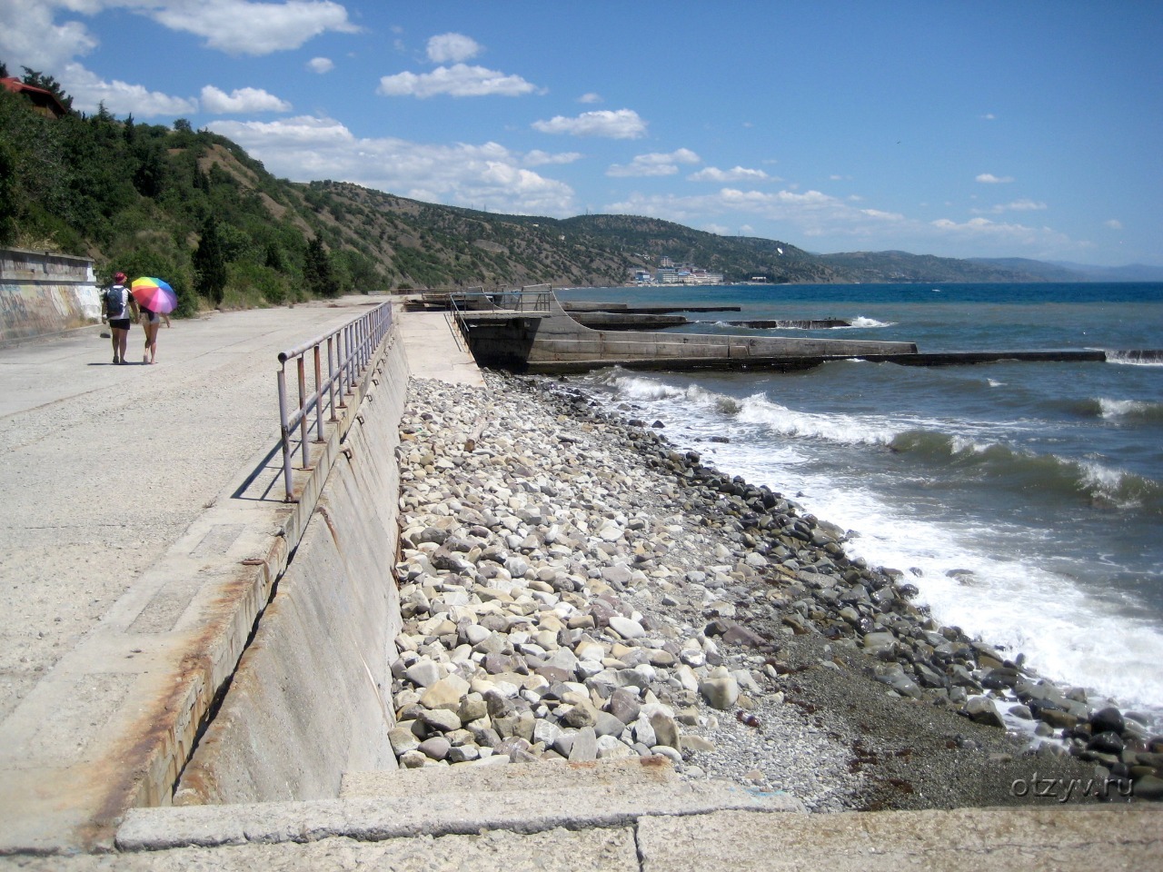 Восточная набережная алушта фото