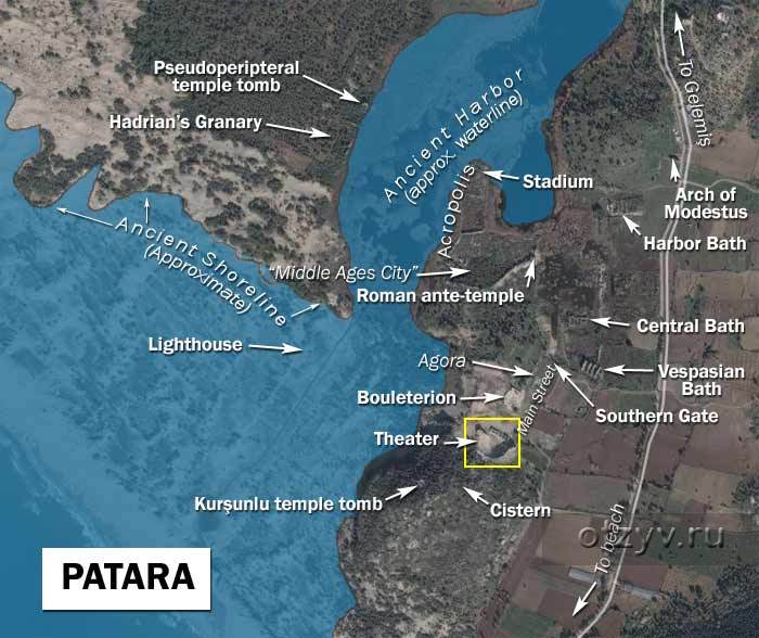 Музейная карта анталии