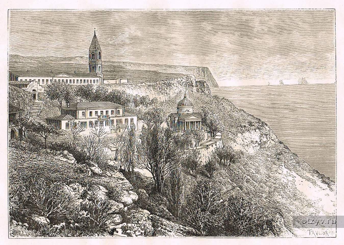Фиолент Георгиевский монастырь 1820 год