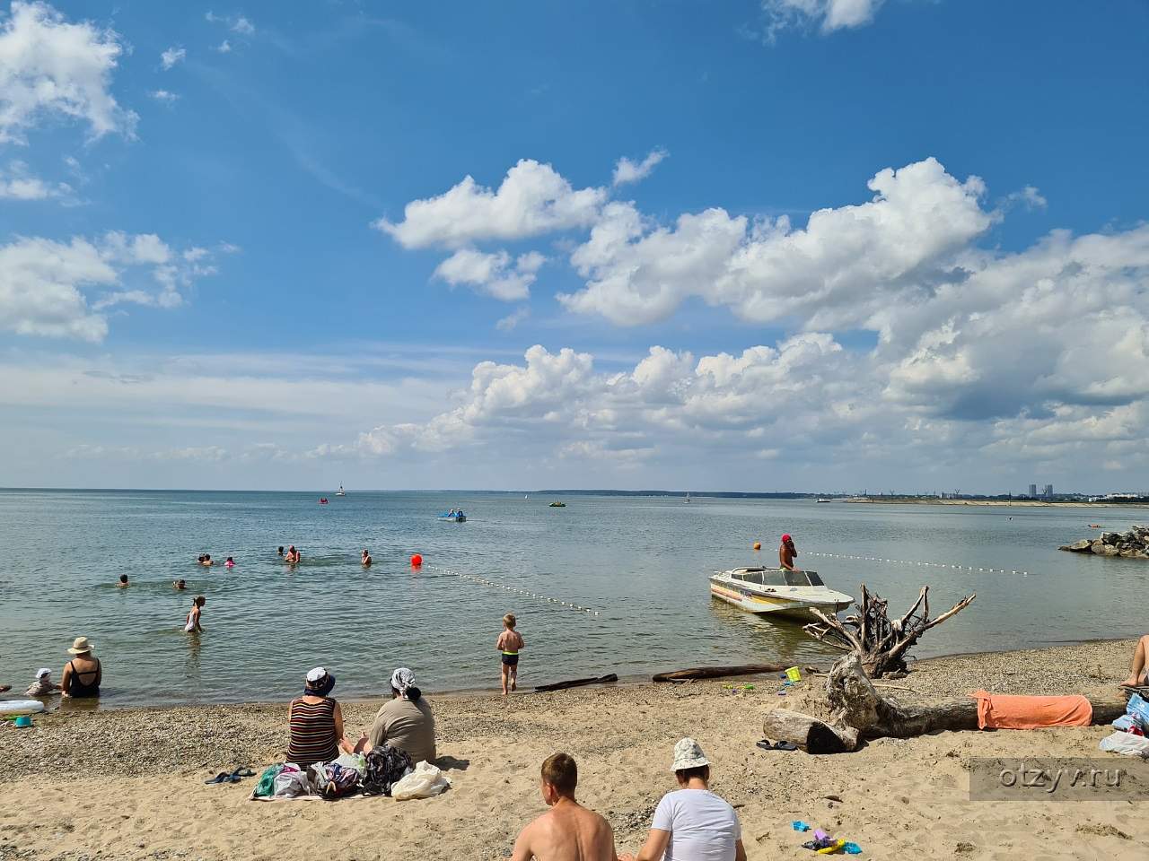 обское водохранилище пляж