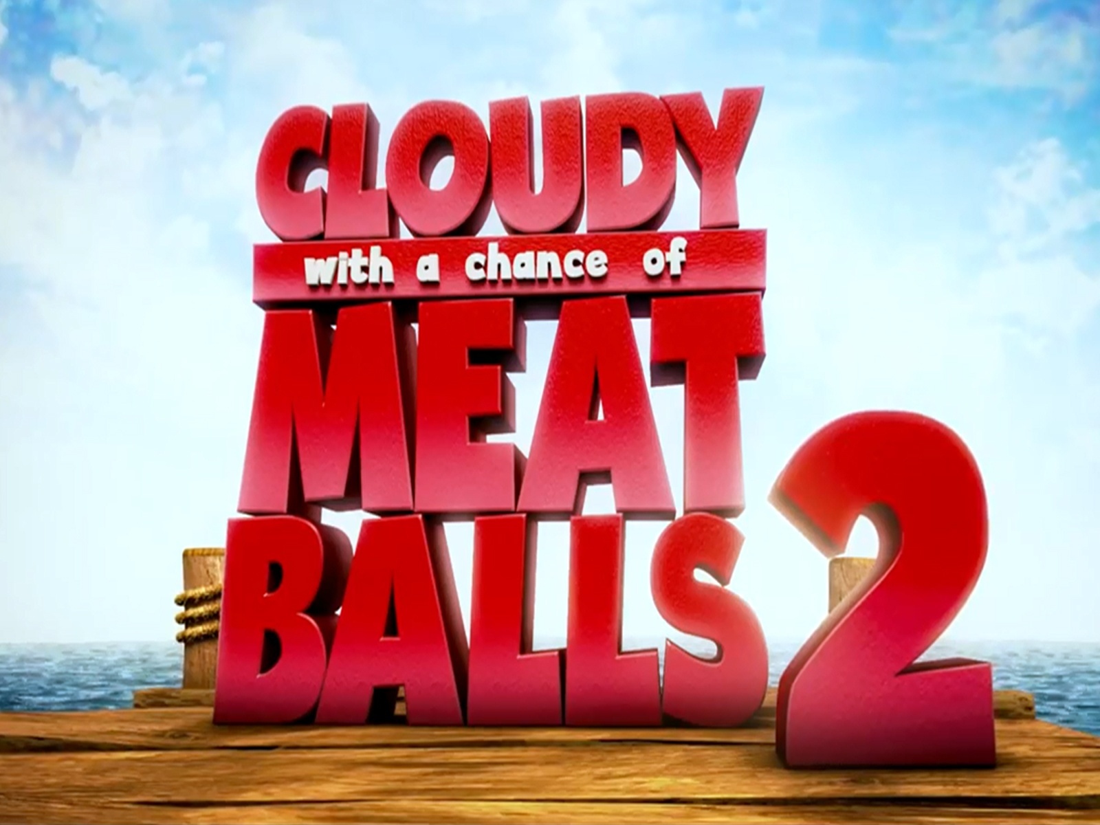 Облачно 2013. Cloudy with a chance of meatballs2 (film)/credits. Chance. Hence. Осторожно возможны осадки в виде ГМО.